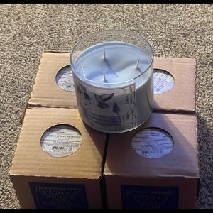 5 BRAND NEW B&BW Fresh Spring Morning 3-Wick Candles - BNIB